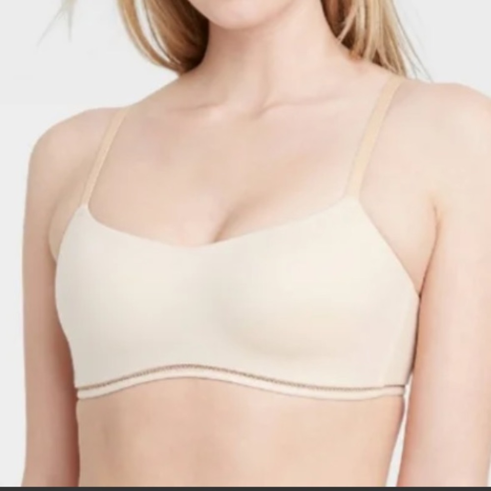 ❤️3X20 AUDEN slightly Lined Wireless Tan Bra | 38B
